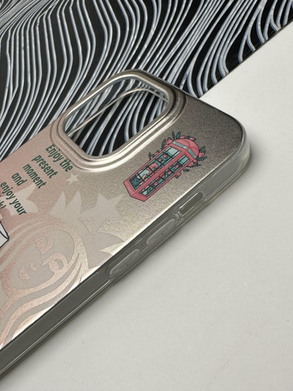 Classy Starbucks Laser Matte Case For iPhone