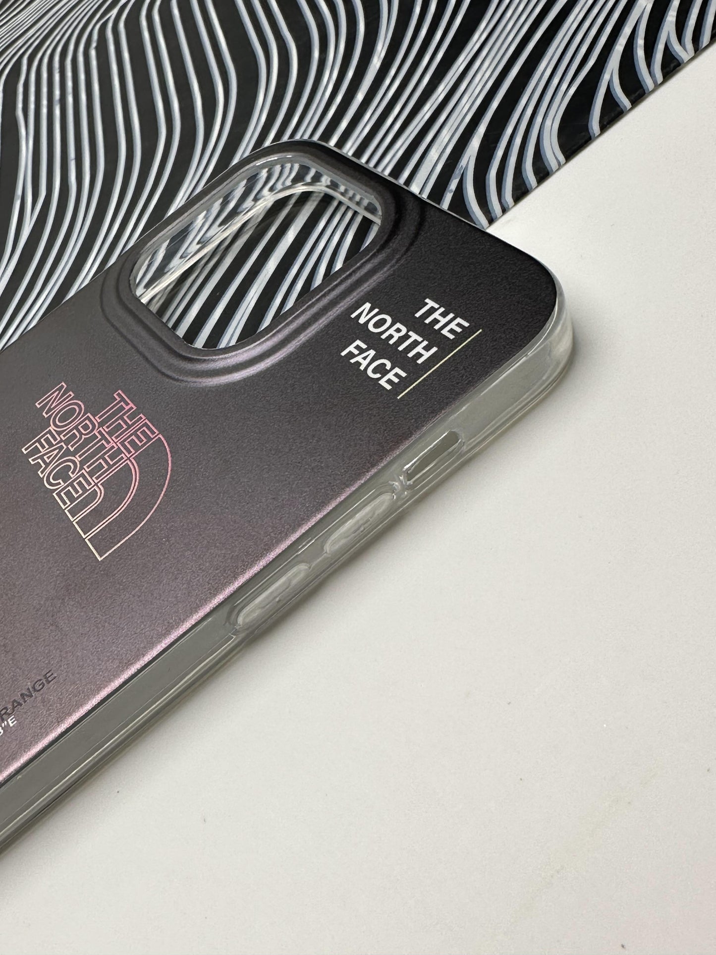 Classy The North Face Blue Mountain Laser Matte Case For iPhone