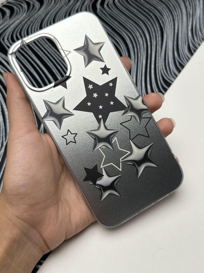 Classy Star Black Laser Matte Case For iPhone
