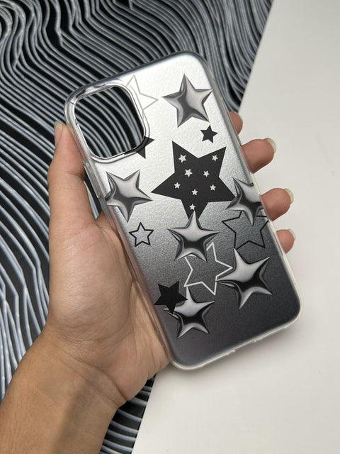 Classy Star Black Laser Matte Case For iPhone