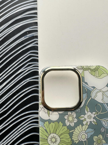 GUESS Green Flower Case For iPhone