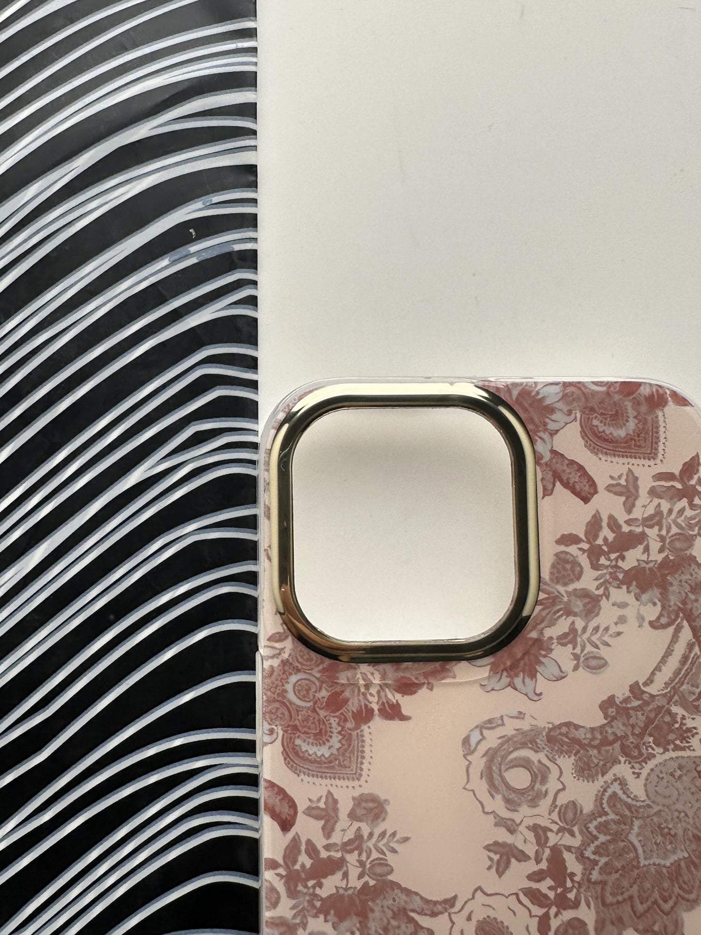 GUESS Brown Flower Case For iPhone