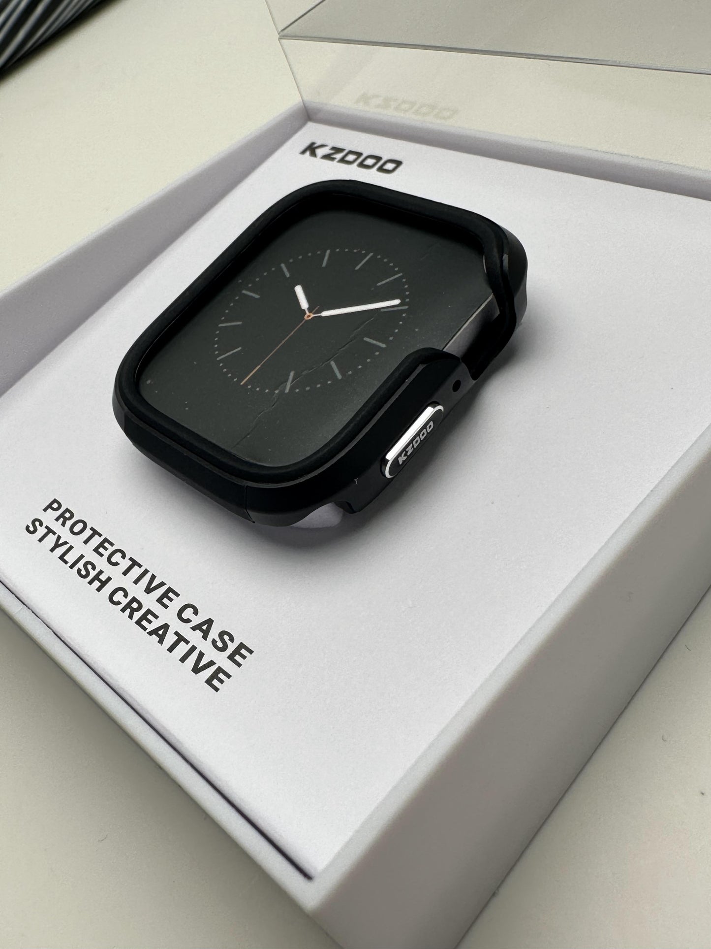 KZDOO Black Defense Bumper case for Apple Watch