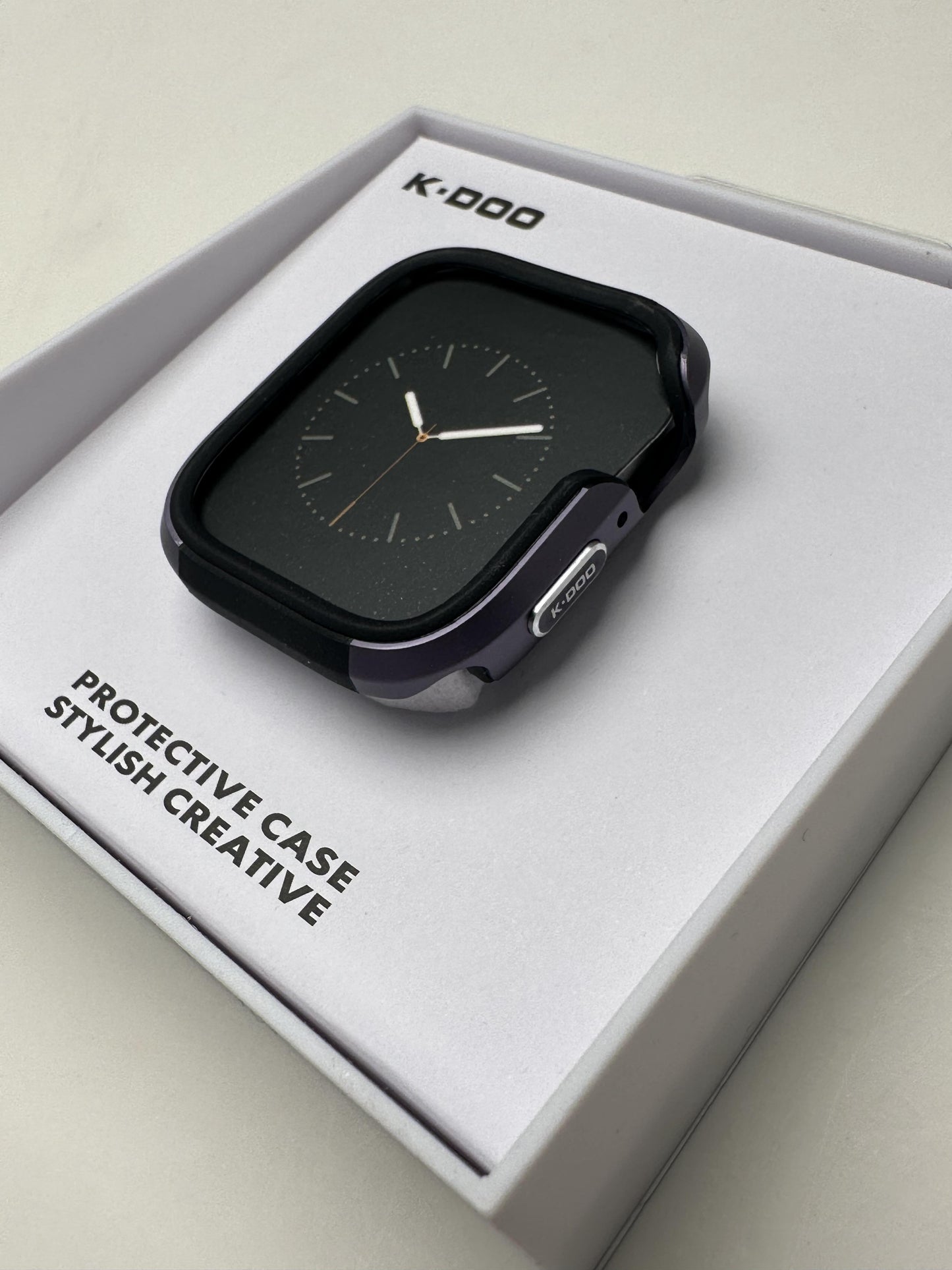 KZDOO Purple Defense Bumper case for Apple Watch