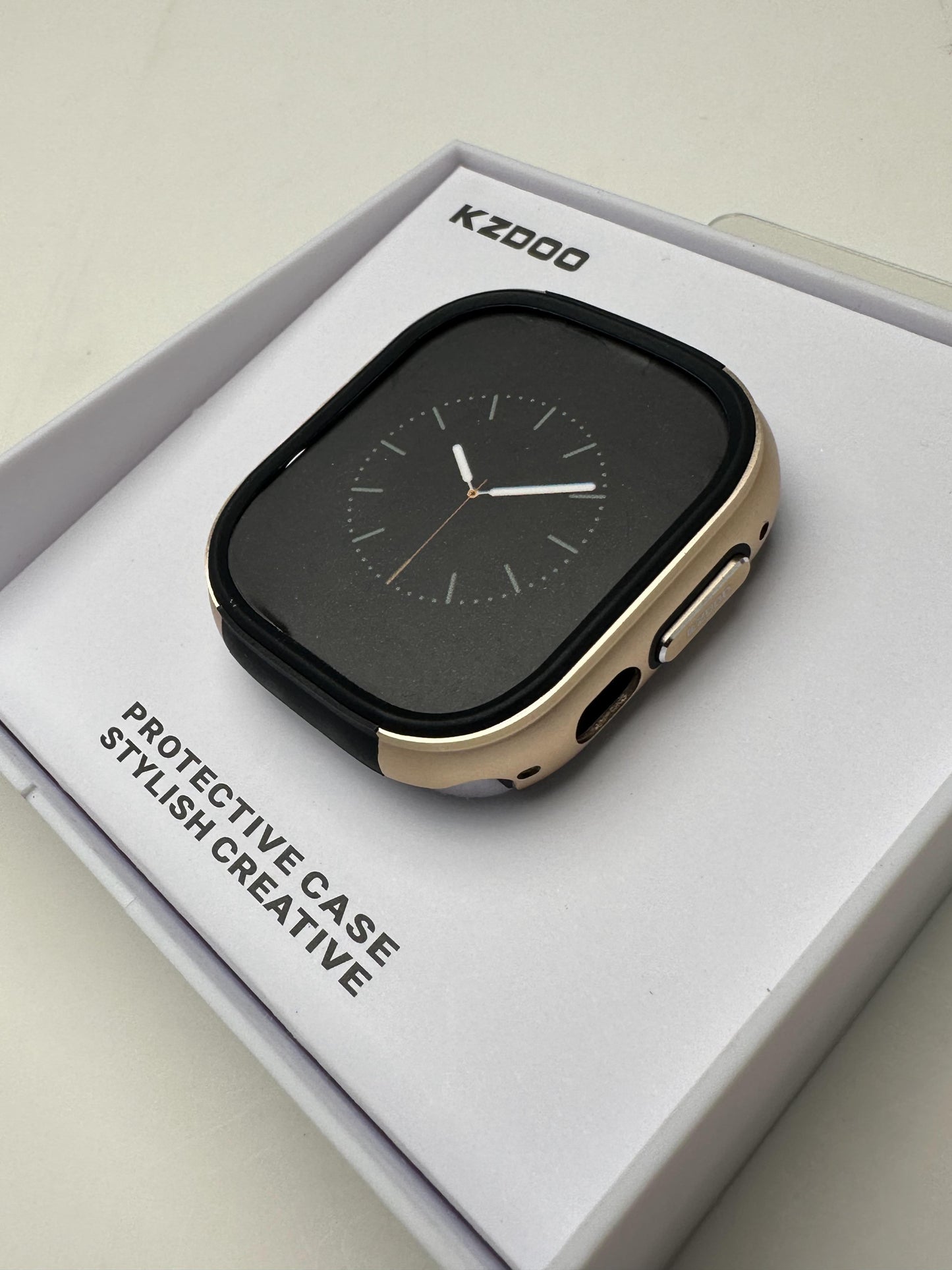 KZDOO Gold Defense Bumper case for Apple Watch