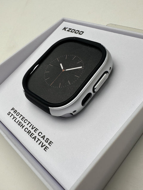 KZDOO Silver Defense Bumper case for Apple Watch