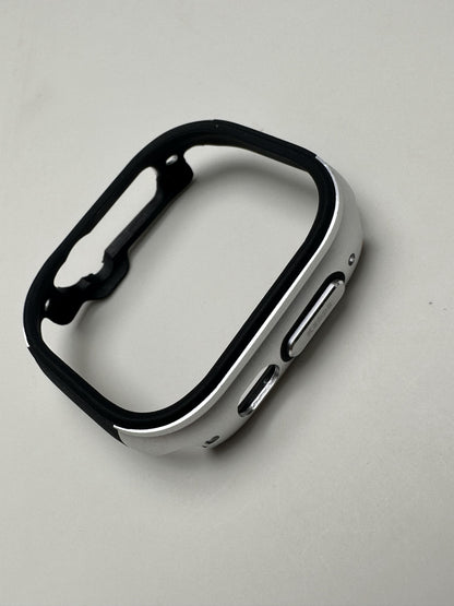 KZDOO Silver Defense Bumper case for Apple Watch