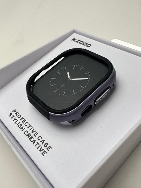 KZDOO Purple Defense Bumper case for Apple Watch