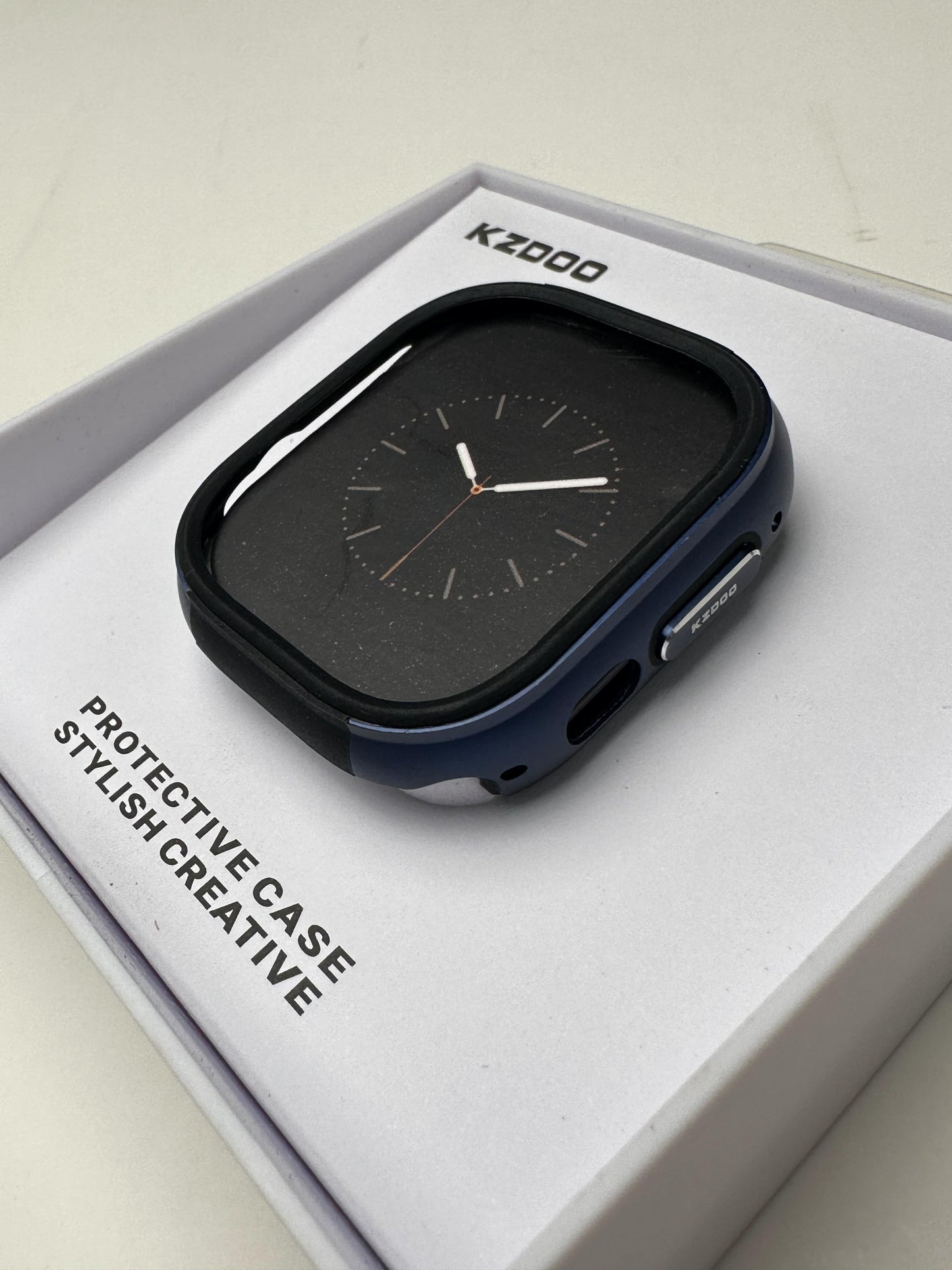 KZDOO Blue Defense Bumper case for Apple Watch
