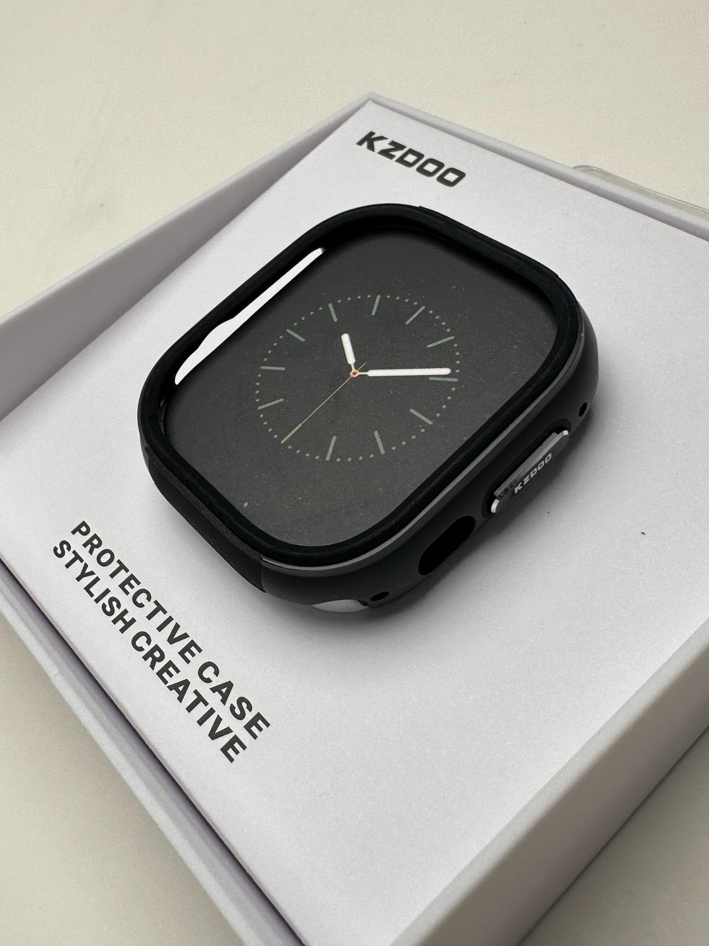 KZDOO Black Defense Bumper case for Apple Watch