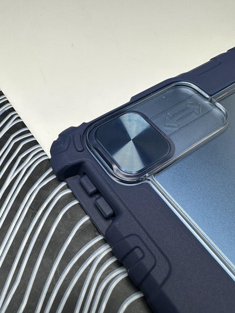 Nillkin Blue Bumper Pro Leather Flip Cover Case for iPad