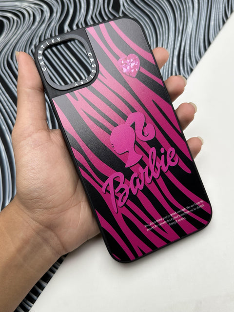 Barbie Face Black Case For iPhone