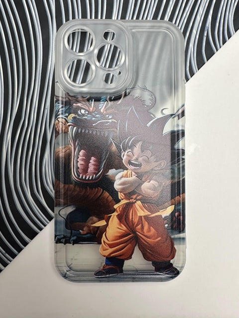 Goku Dragon Soft Matte Bumper Case For iPhone