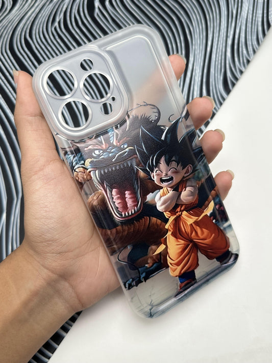 Goku Dragon Soft Matte Bumper Case For iPhone