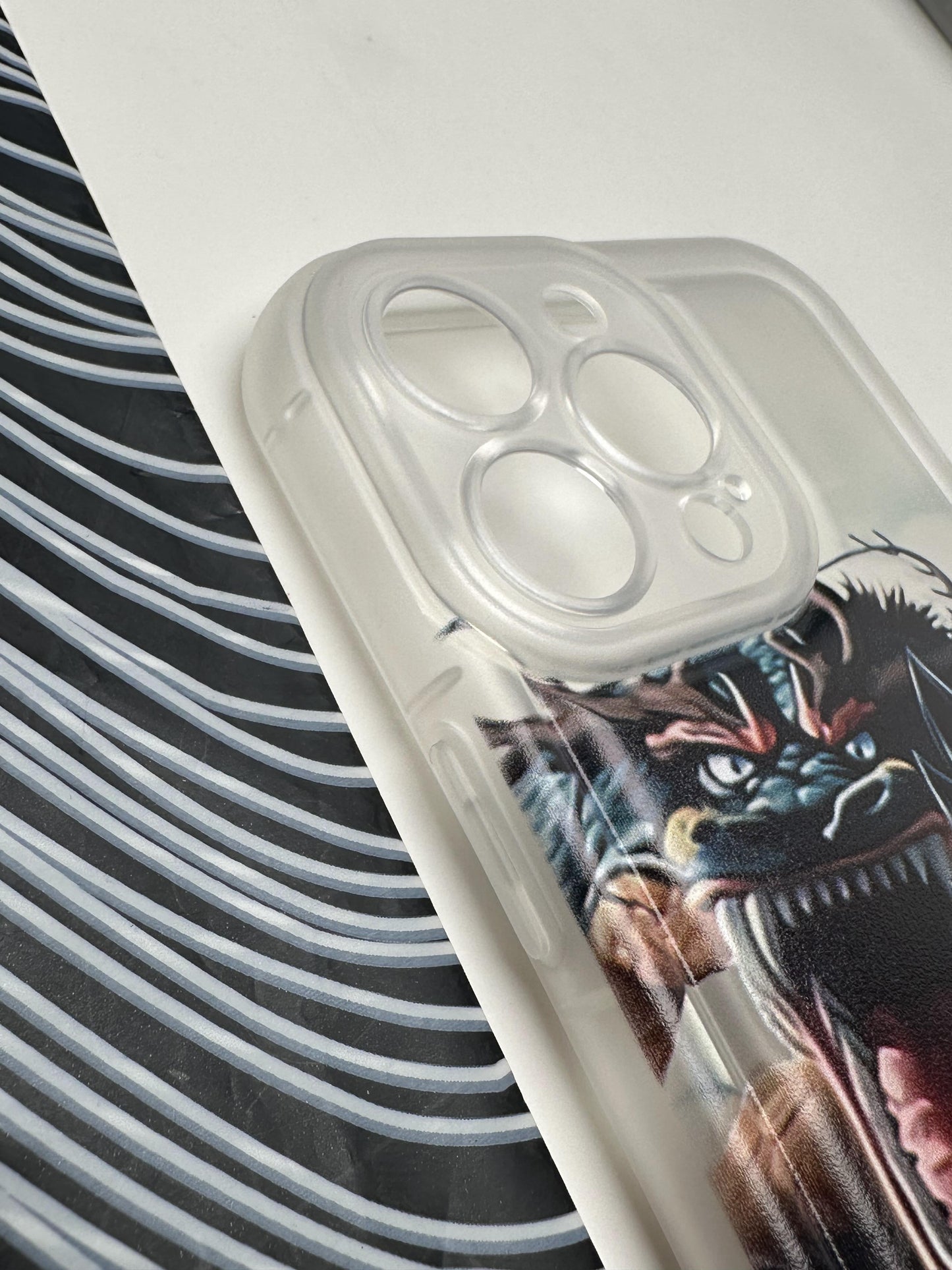 Goku Dragon Soft Matte Bumper Case For iPhone