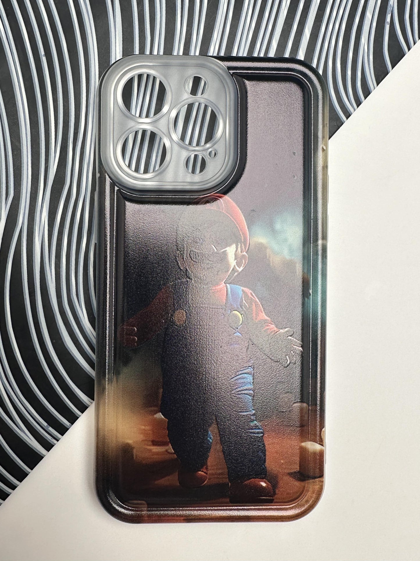 Super Mario Soft Matte Bumper Case For iPhone