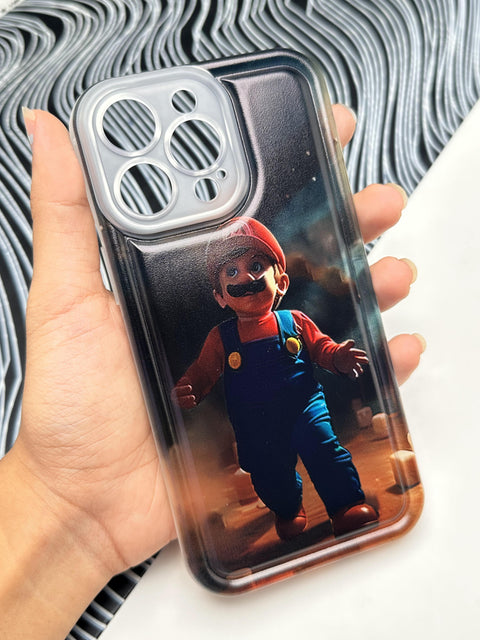 Super Mario Soft Matte Bumper Case For iPhone