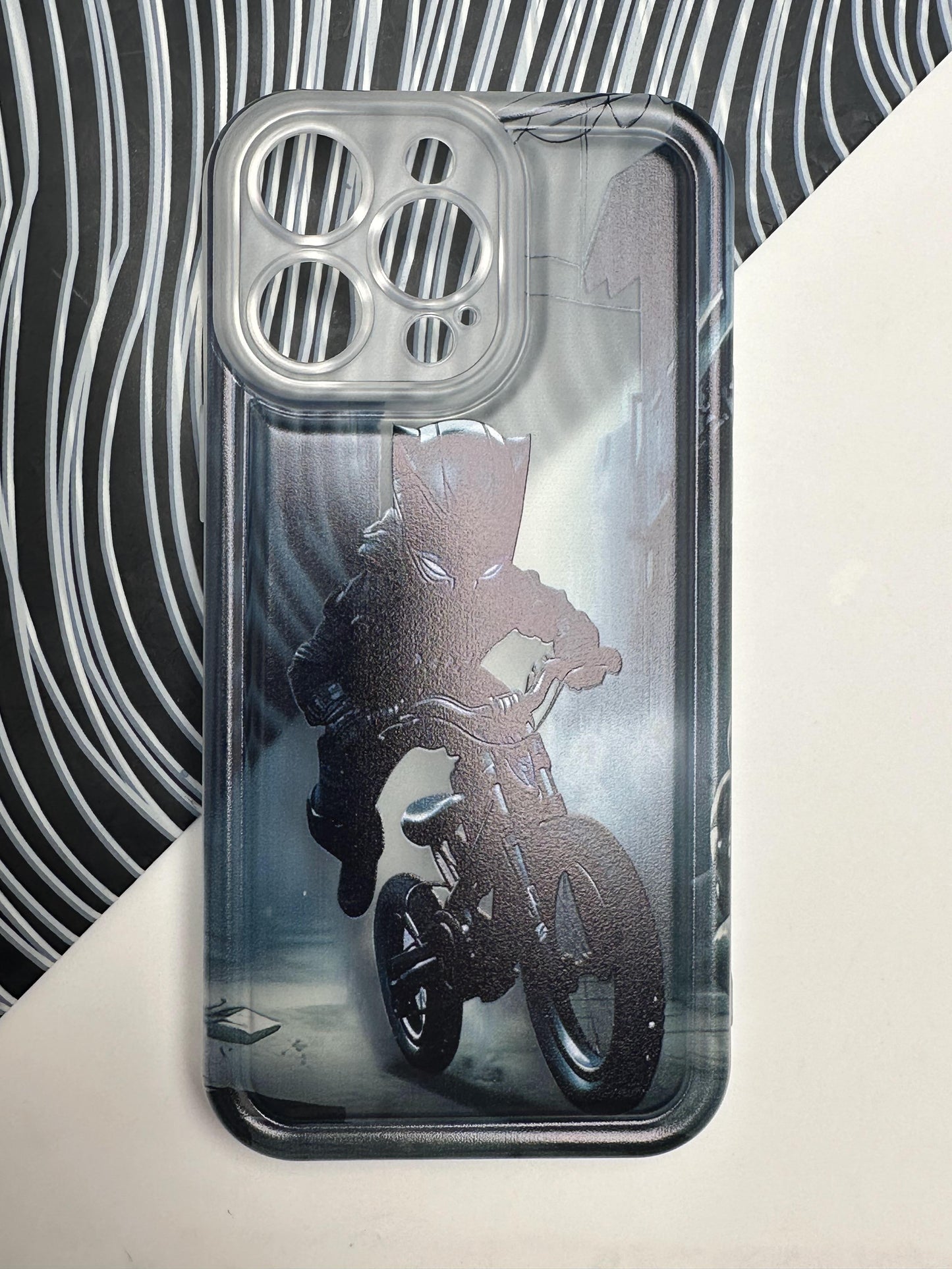 Black Panther Soft Matte Bumper Case For iPhone