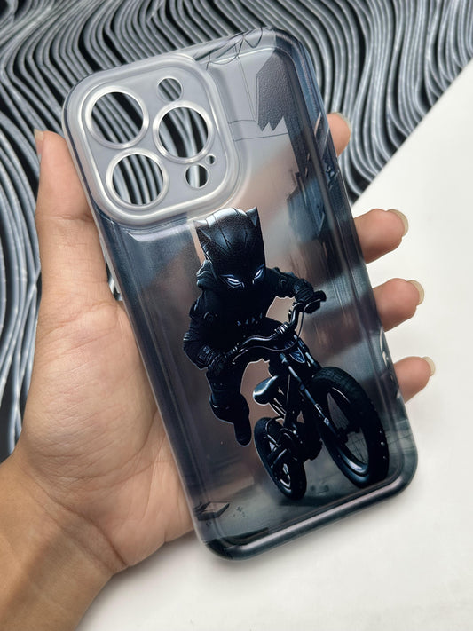 Black Panther Soft Matte Bumper Case For iPhone