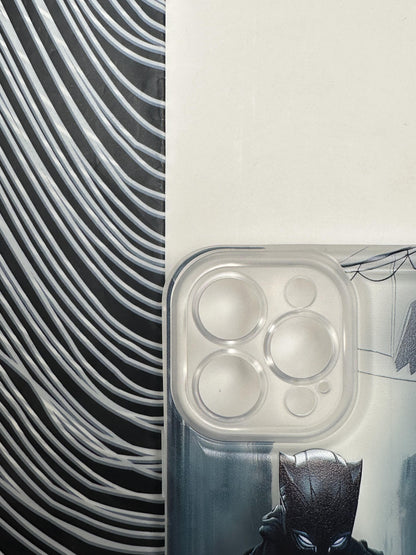 Black Panther Soft Matte Bumper Case For iPhone