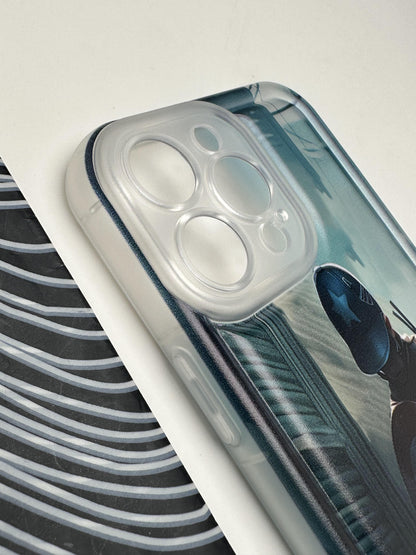 Captain America Cycling Soft Matte Bumper Case For iPhone Xr