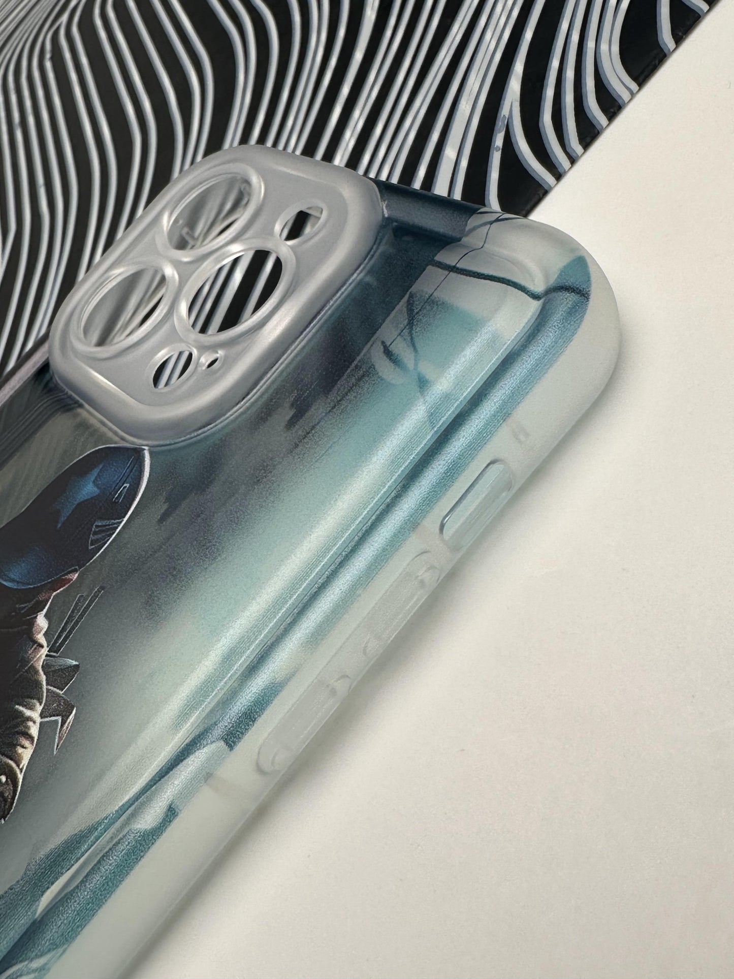 Captain America Cycling Soft Matte Bumper Case For iPhone X / Xs