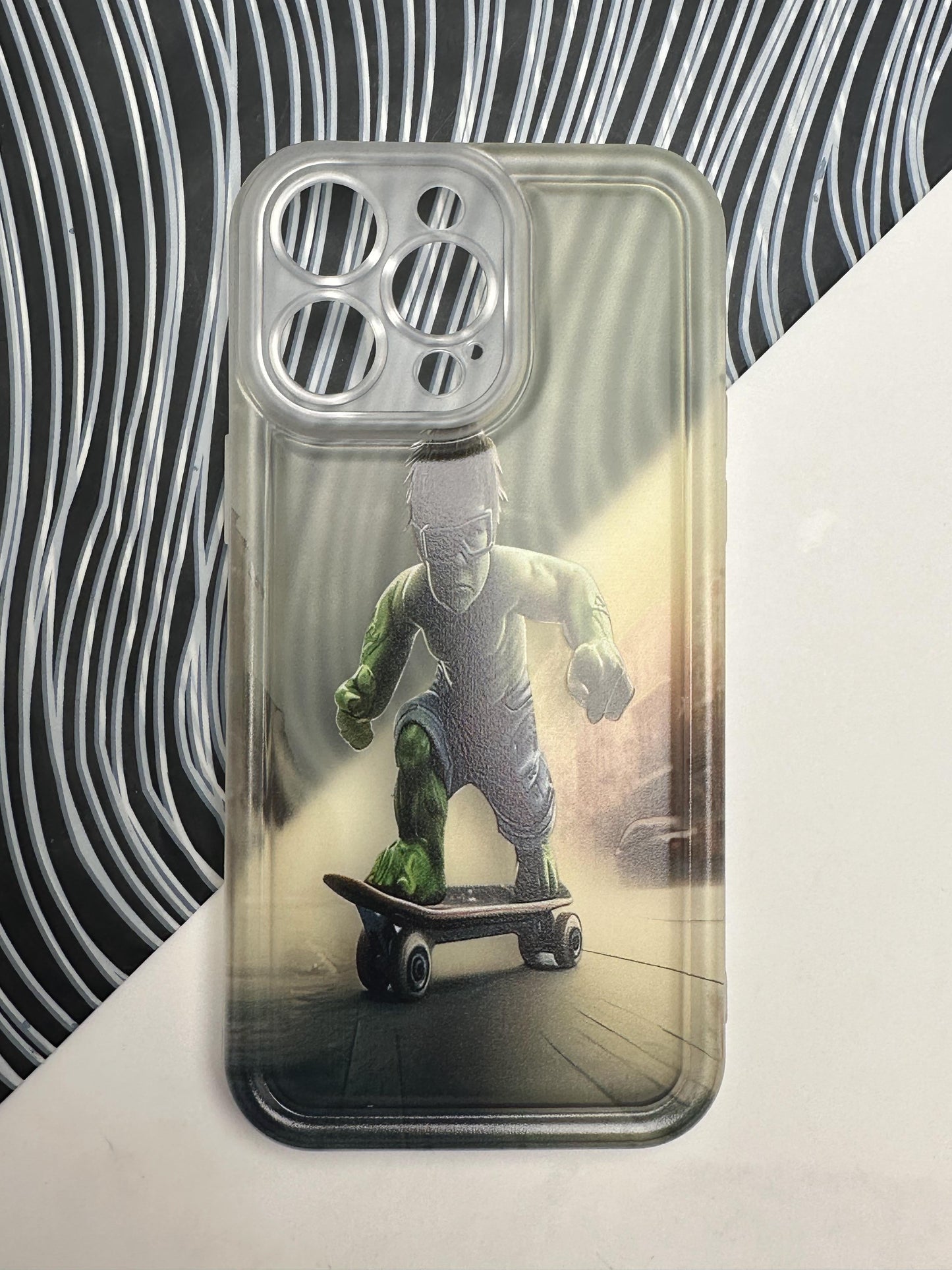 Baby Hulk Soft Matte Bumper Case For iPhone