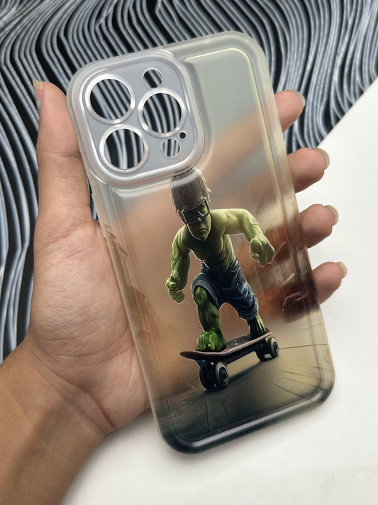 Baby Hulk Soft Matte Bumper Case For iPhone