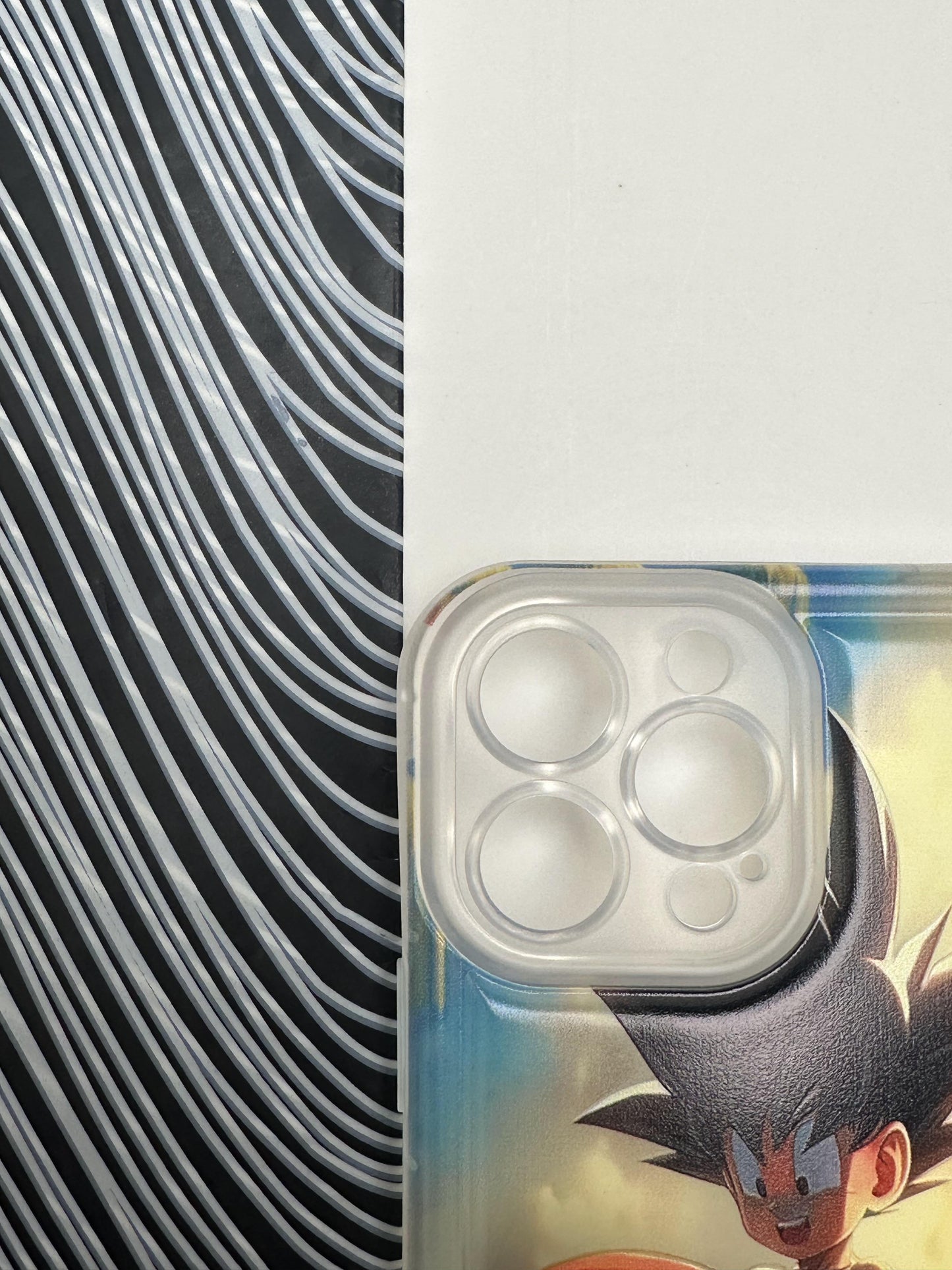 Goku Beach Soft Matte Bumper Case For iPhone