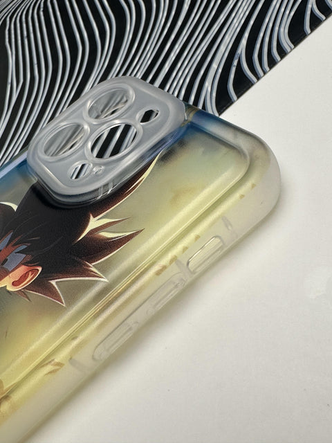 Goku Beach Soft Matte Bumper Case For iPhone X / Xs