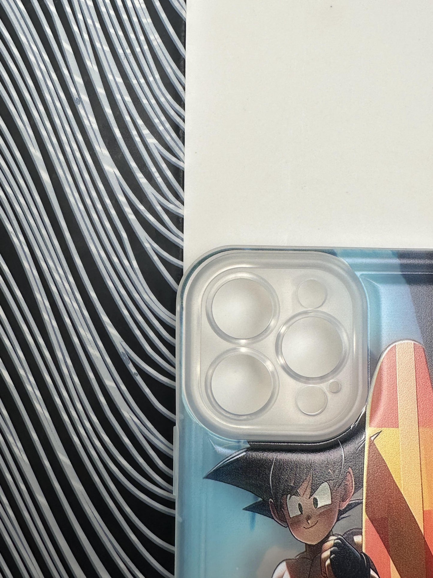 Goku 6 Pack Soft Matte Bumper Case For iPhone