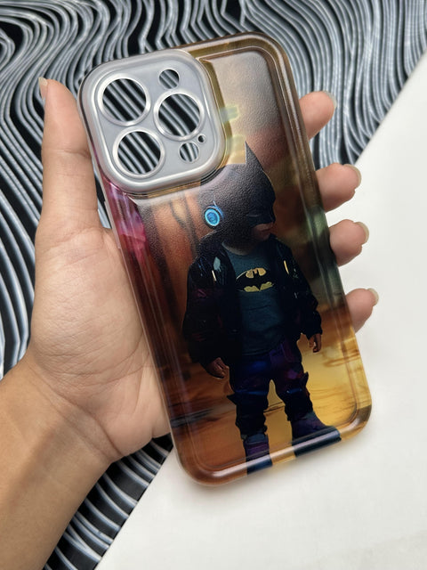 Bat Man Soft Matte Bumper Case For iPhone