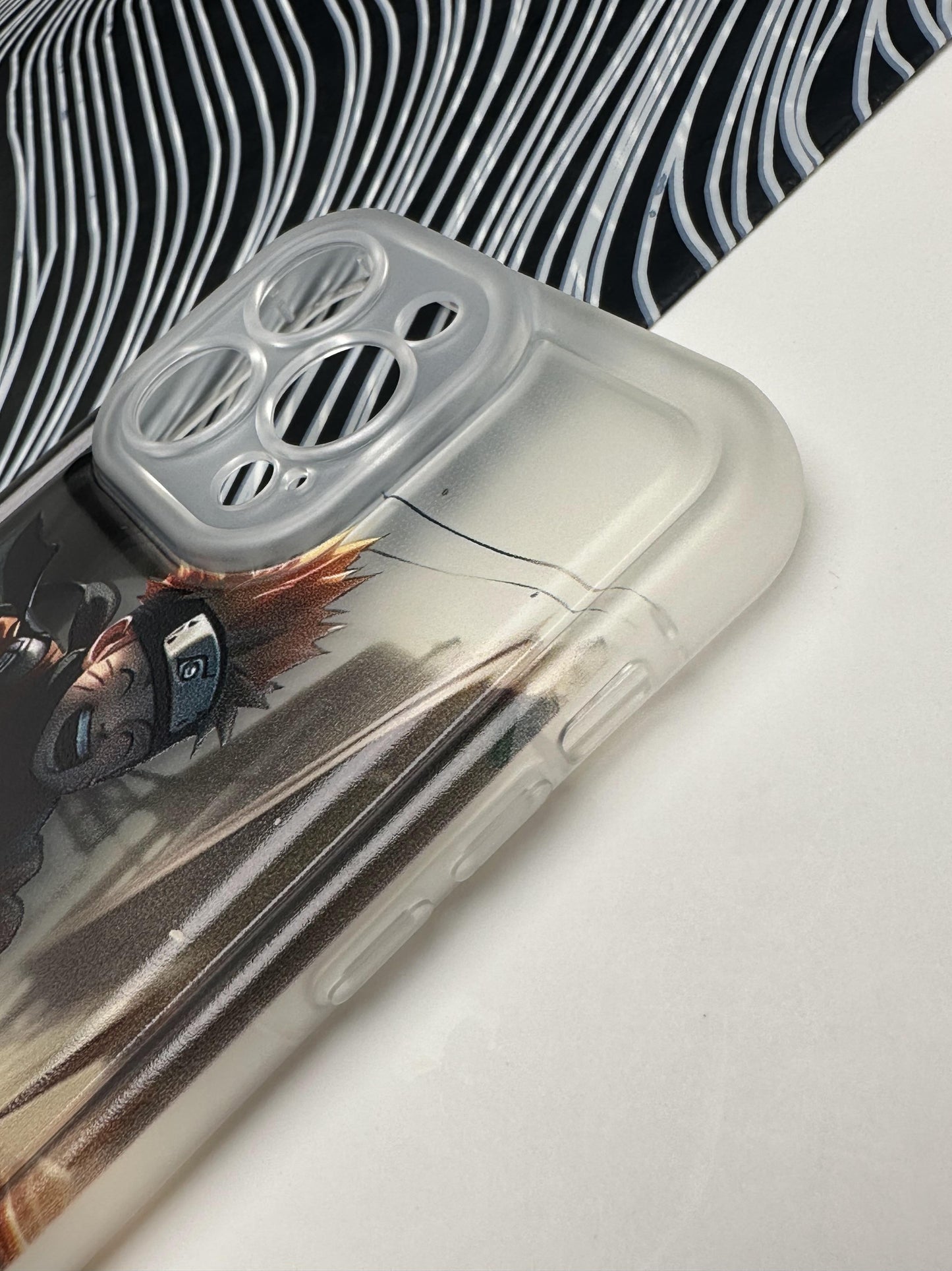 Naruto Cycling Soft Matte Bumper Case For iPhone