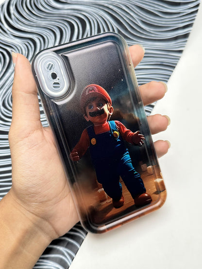 Super Mario Soft Matte Bumper Case For iPhone X / Xs