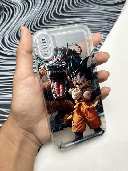 Goku Dragon Soft Matte Bumper Case For iPhone X / Xs