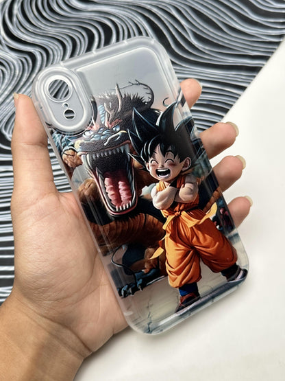 Goku Dragon Soft Matte Bumper Case For iPhone Xr