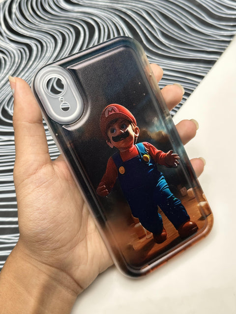 Super Mario Soft Matte Bumper Case For iPhone Xr