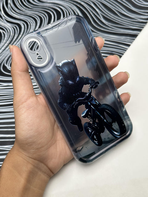 Black Panther Soft Matte Bumper Case For iPhone Xr