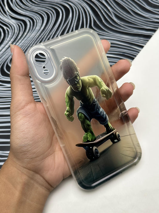 Baby Hulk Soft Matte Bumper Case For iPhone Xr