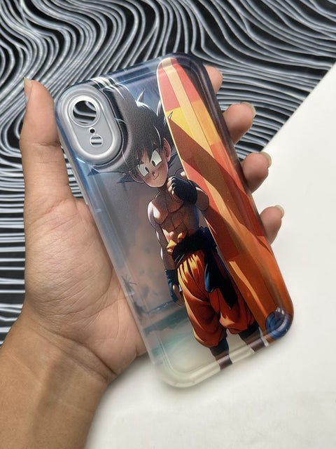 Goku 6 Pack Soft Matte Bumper Case For iPhone Xr