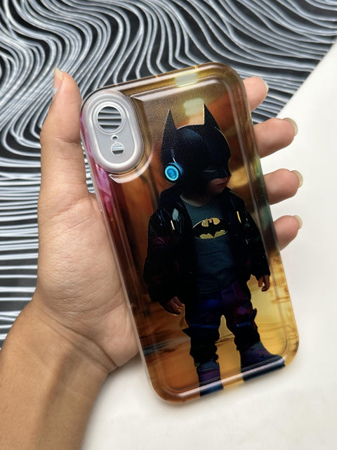 Bat Man Soft Matte Bumper Case For iPhone Xr
