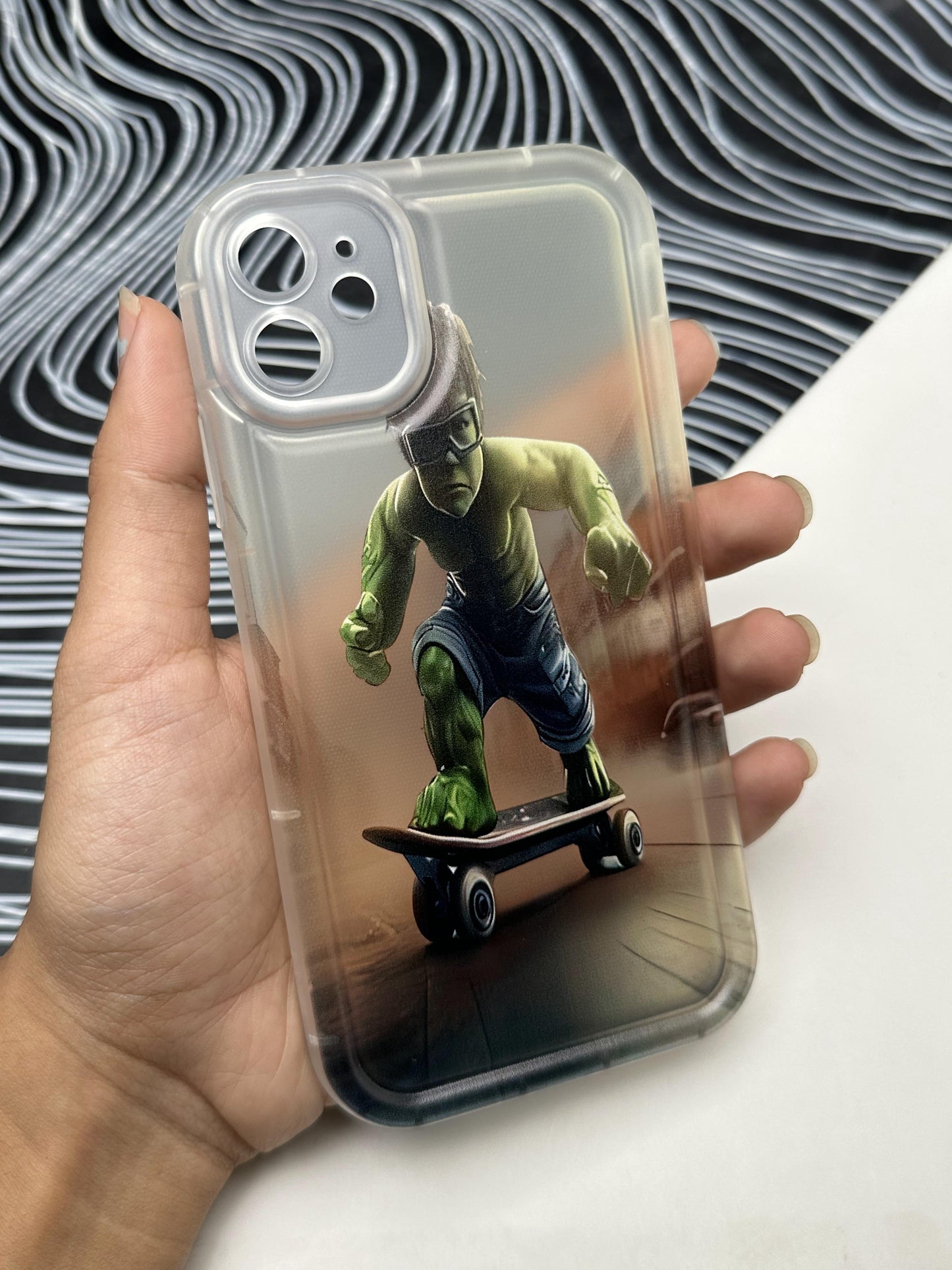 Baby Hulk Soft Matte Bumper Case For iPhone