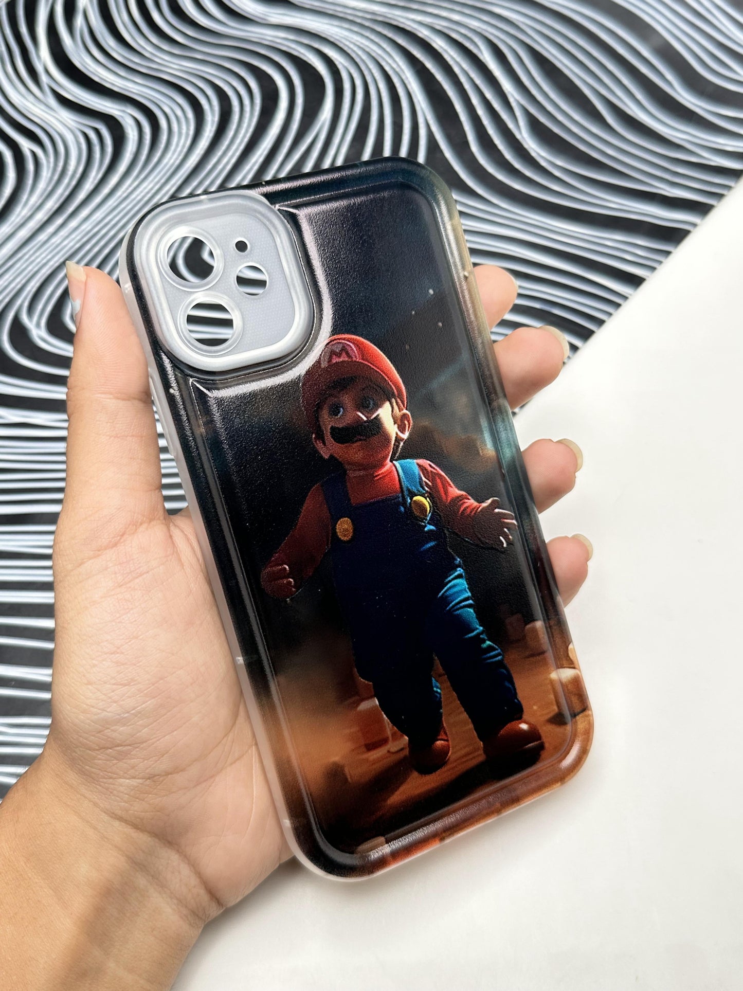Super Mario Soft Matte Bumper Case For iPhone