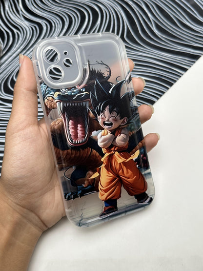 Goku Dragon Soft Matte Bumper Case For iPhone