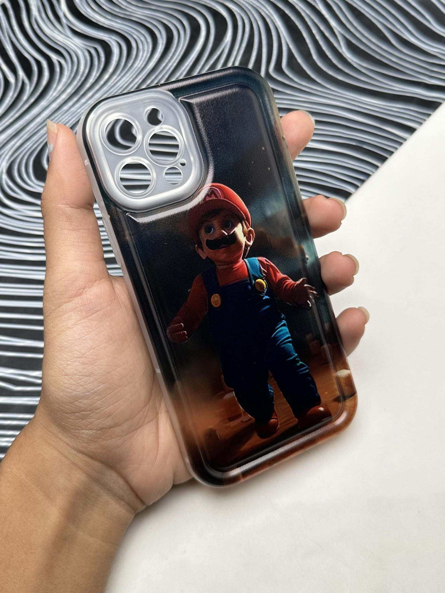 Super Mario Soft Matte Bumper Case For iPhone