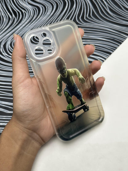 Baby Hulk Soft Matte Bumper Case For iPhone