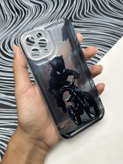 Black Panther Soft Matte Bumper Case For iPhone