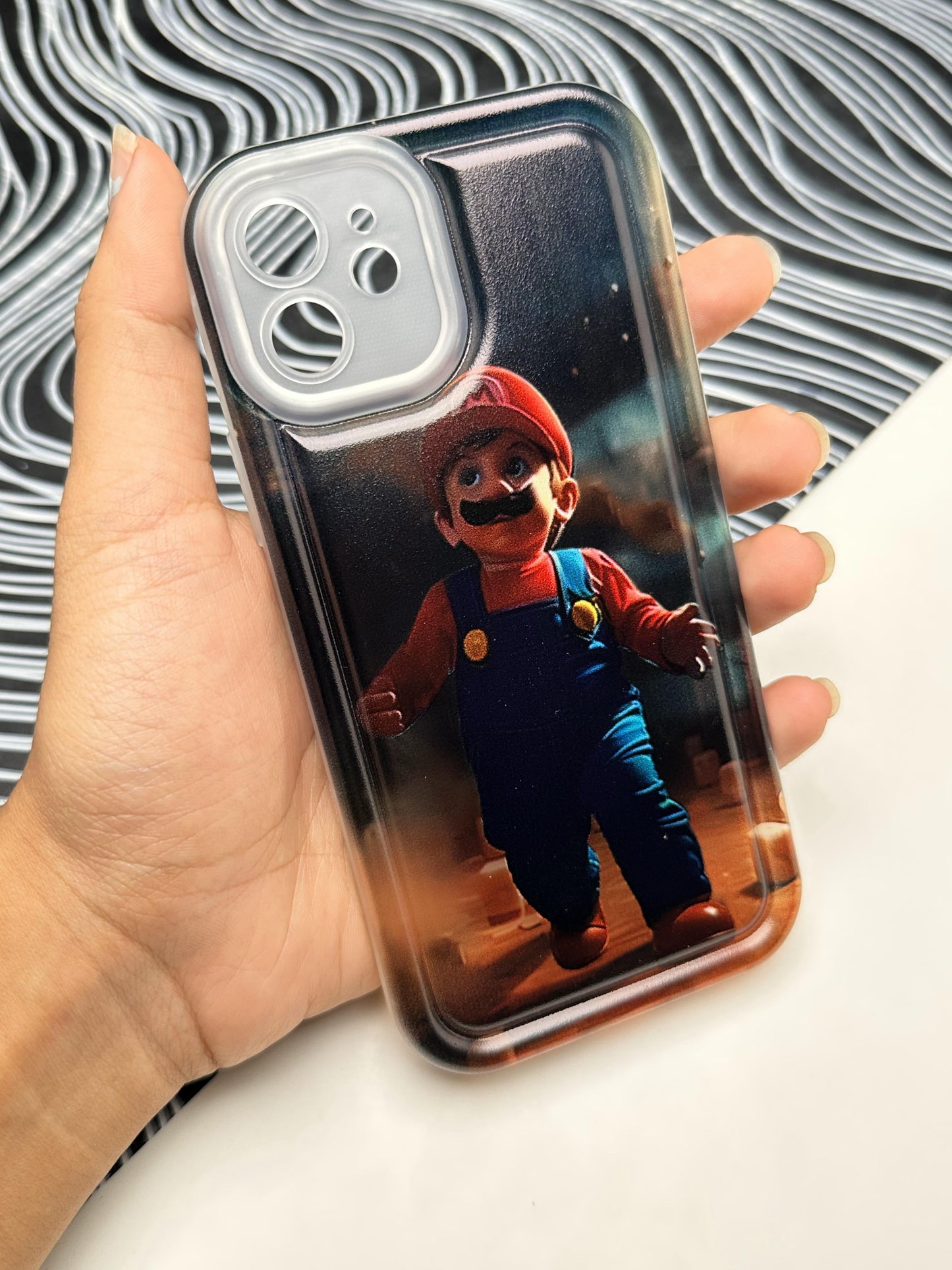 Super Mario Soft Matte Bumper Case For iPhone