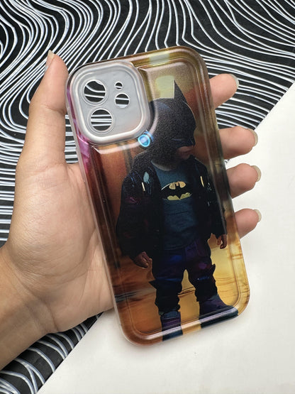 Bat Man Soft Matte Bumper Case For iPhone