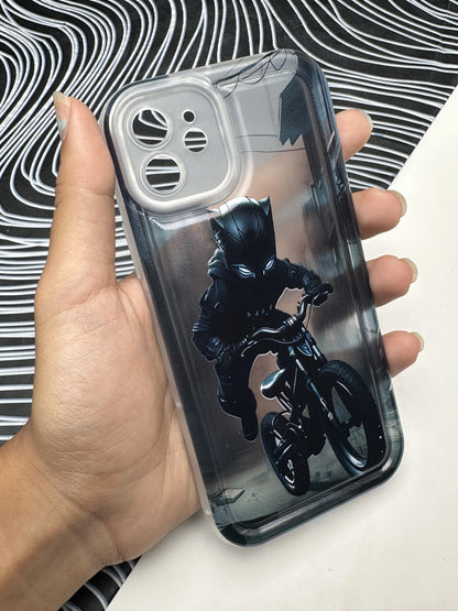 Black Panther Soft Matte Bumper Case For iPhone